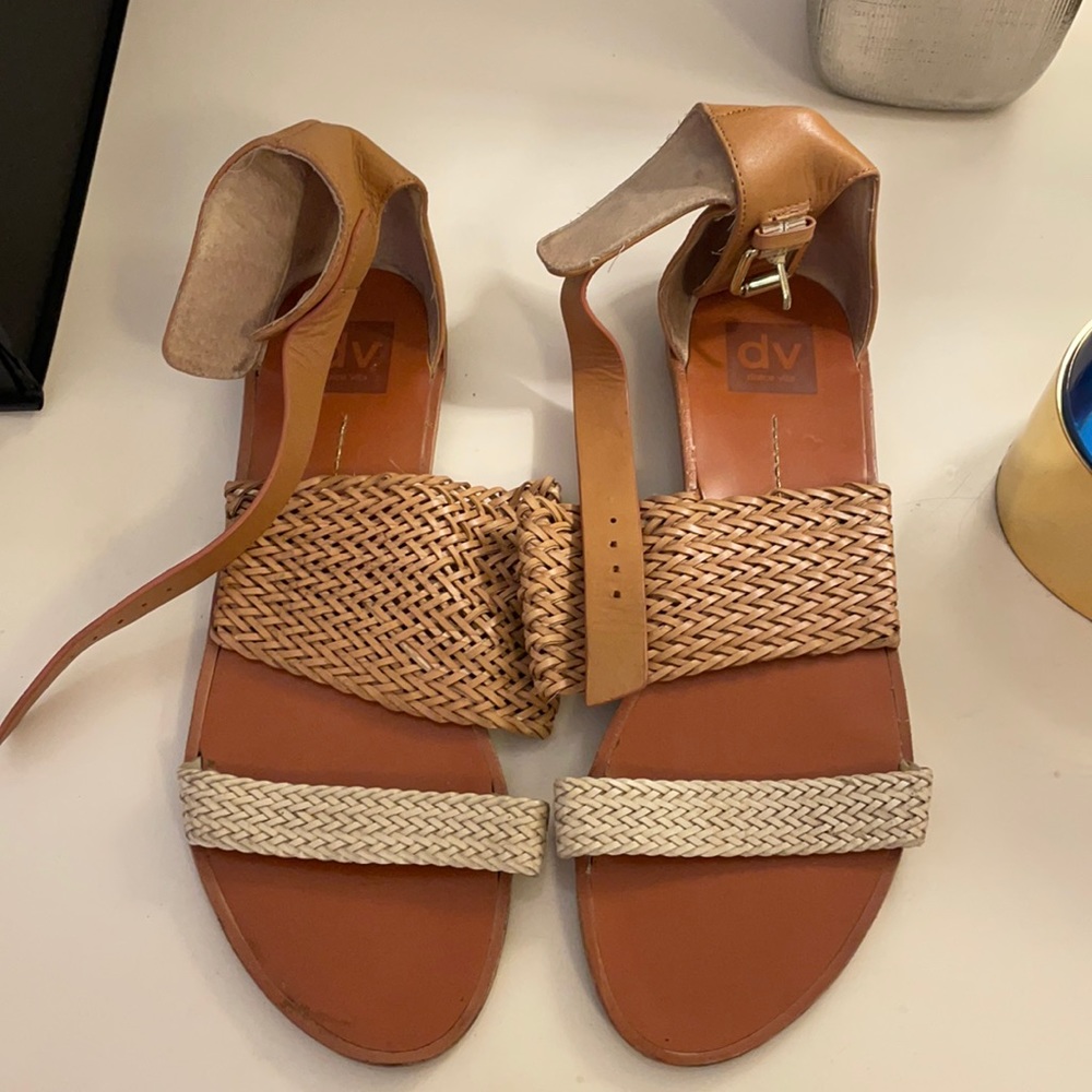 Dolce Vita Neutral gladiator sandals